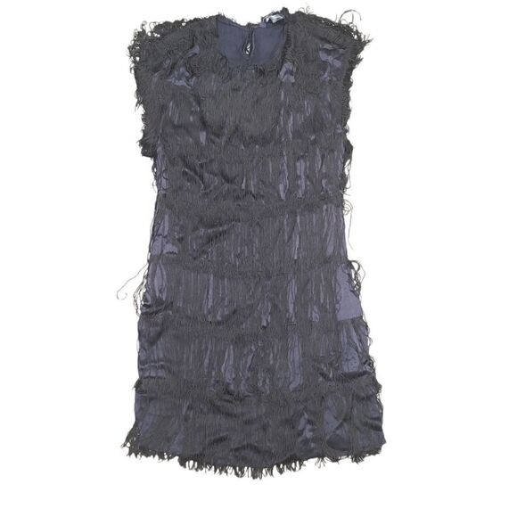 French Connection Tassel Fringe Dress - Picture 1 of 5